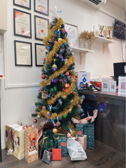 Christmas Celebration with AEIS Students and Faculty - Image 1